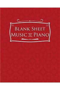 Blank Sheet Music for Piano