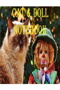 Cat and Doll Notebook