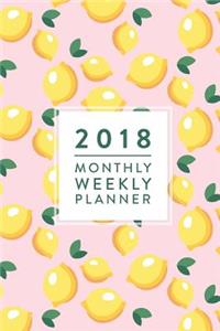 2018 Monthly, Weekly, Planner