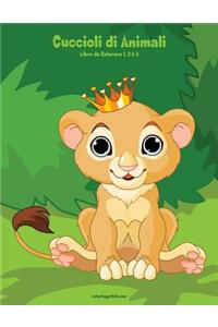 Cuccioli di Animali Libro da Colorare 1, 2 & 3