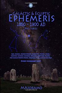 Galactic & Ecliptic Ephemeris 1850 - 1900 Ad