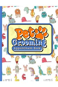 Pet Grooming Appointment Book
