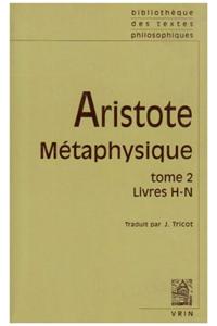 Aristote: Metaphysique