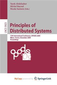 Principles of Distributed Systems