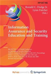 Information Assurance and Security Education and Training