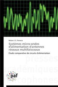 Systèmes Micro-Ondes d'Alimentation d'Antennes Réseaux Multifaisceaux