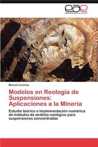 Modelos en Reología de Suspensiones