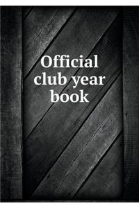 Official Club Year Book