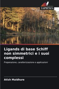 Ligands di base Schiff non simmetrici e i suoi complessi