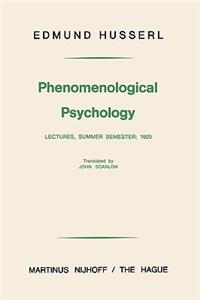 Phenomenological Psychology