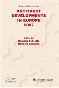 Antitrust Developments in Europe