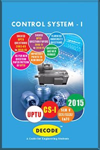 Control System - I For Uptu (Sem -V (Ece/Elex.Engg./ E&Tc)