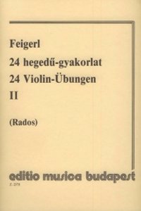 24 Violin-Exercises in Twenty Fou