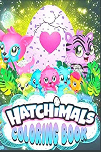 Hatchimals coloring book