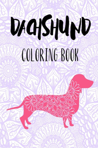 Dachshund Coloring Book