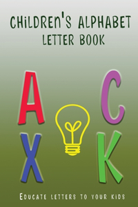 children's alphabet letter book