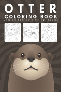 Otter Coloring Book For Kids