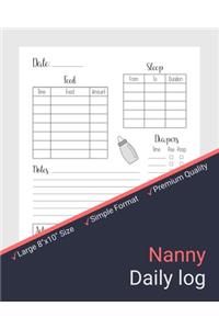 Nanny Daily Log