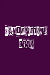Handwriting Book