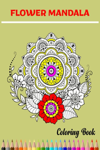 Flower Mandala Coloring Book