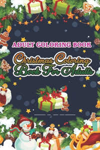 Adult Coloring Book Christmas Coloring Book For Adults