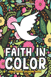 Faith in Color Bible Verse Coloring Book