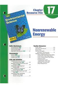 Holt Environmental Science Chapter 17 Resource File: Nonrenewable Energy