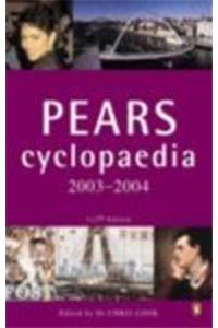 Pears Ecyclopaedia 2003-2004