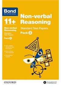 Bond 11+: Non-verbal Reasoning: Standard Test Papers: Ready for the 2024 exam