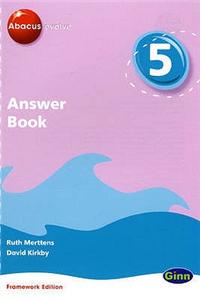 Abacus Evolve Year 5/P6 Answer Book Framework Edition