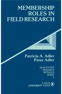 Membership Roles in Field Research