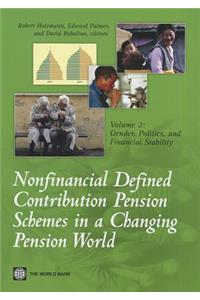 Nonfinancial Defined Contribution Pension Schemes in a Changing Pension World