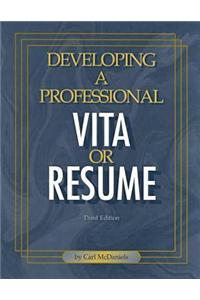 Developing a Professional Vita or Resume