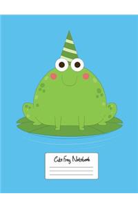 Cute Frog Notebook