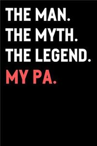 The Man The Myth The Legend My Pa