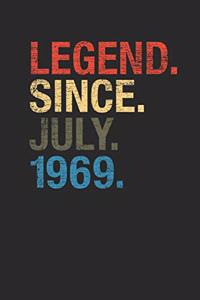 Legend Since July 1969