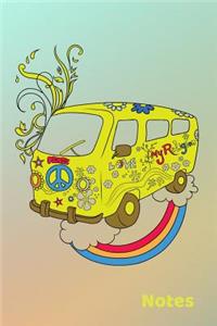 Peace Love My Religion Bus Notes