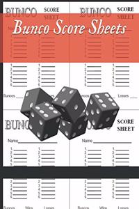 Bunco Score Sheets