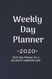 Weekly Day Planner 2020