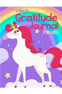 3 Minute Gratitude Journal For Kids