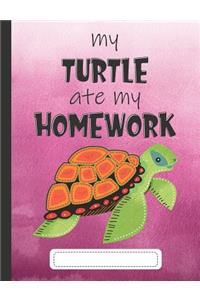 My Turtle Ate My Homework