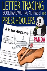 Letter Tracing Book Handwriting Alphabet for Preschoolers PANDA