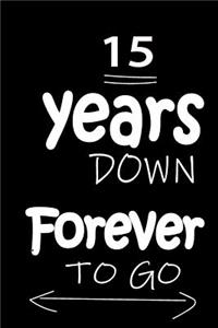 15 Years Down Forever to Go