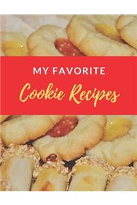 My Favorite Cookie Recipes
