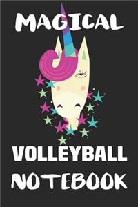 Magical Volleyball Notebook