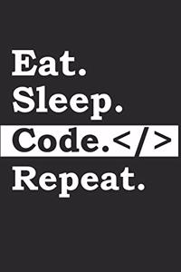 Eat Sleep Code Repeat