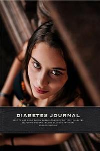 Diabetes Journal - Easy to Use Daily Blood Sugar Logbook for Type 1 Diabetes (Glycemic Record / Blood Glucose Tracker) Special Edition