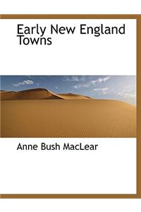 Early New England Towns