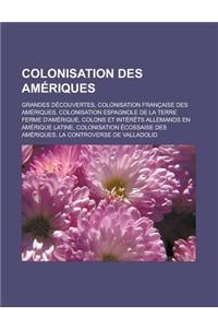 Colonisation Des Ameriques