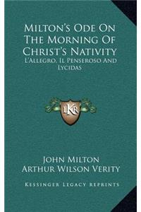 Milton's Ode on the Morning of Christ's Nativity